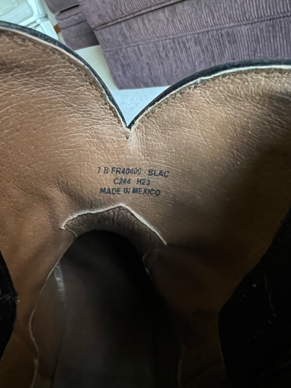 Price is firm- Frye 7 tooled western cowboy cowgirl ankle boots - Picture 8 of 10
